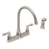 Banbury High-Arc 2-Handle Standard Kitchen Faucet With Side Sprayer In Spot Resist Stainless -Alliee Bath And Faucet Shop cdc5cadcc00d2d141e388b8bc1b25298 1800x1800