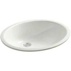 KOHLER Caxton Vitreous China Undermount Bathroom Sink In White With Overflow Drain -Alliee Bath And Faucet Shop cdda5d8f64887c5442e8a2916dff5045 1800x1800
