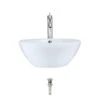 MR Direct Porcelain Vessel Sink In White With 718 Faucet And Pop-Up Drain In Chrome -Alliee Bath And Faucet Shop cf095840da029ac35ec66cae10441ca7 1800x1800
