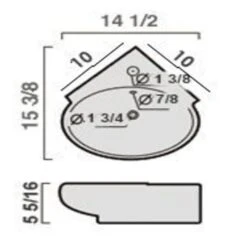 Elanti Wall-Mounted Corner Oval Compact Bathroom Sink In White 16 Elanti Wall-Mounted Corner Oval Compact Bathroom Sink In White -Alliee Bath And Faucet Shop cf66626177399f03049bcc170f7b4a58 1800x1800
