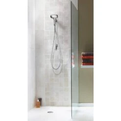 Aio 1-Spray 6 In. Single Wall Mount Handheld Shower Head In Chrome -Alliee Bath And Faucet Shop cfda51f4df3d940ebdde15fd8bd124e9 1800x1800