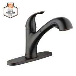 Market Single-Handle Pull-Out Kitchen Faucet With TurboSpray And FastMount In Bronze -Alliee Bath And Faucet Shop d0350fceaff2125e78178e7bca44033e 1800x1800