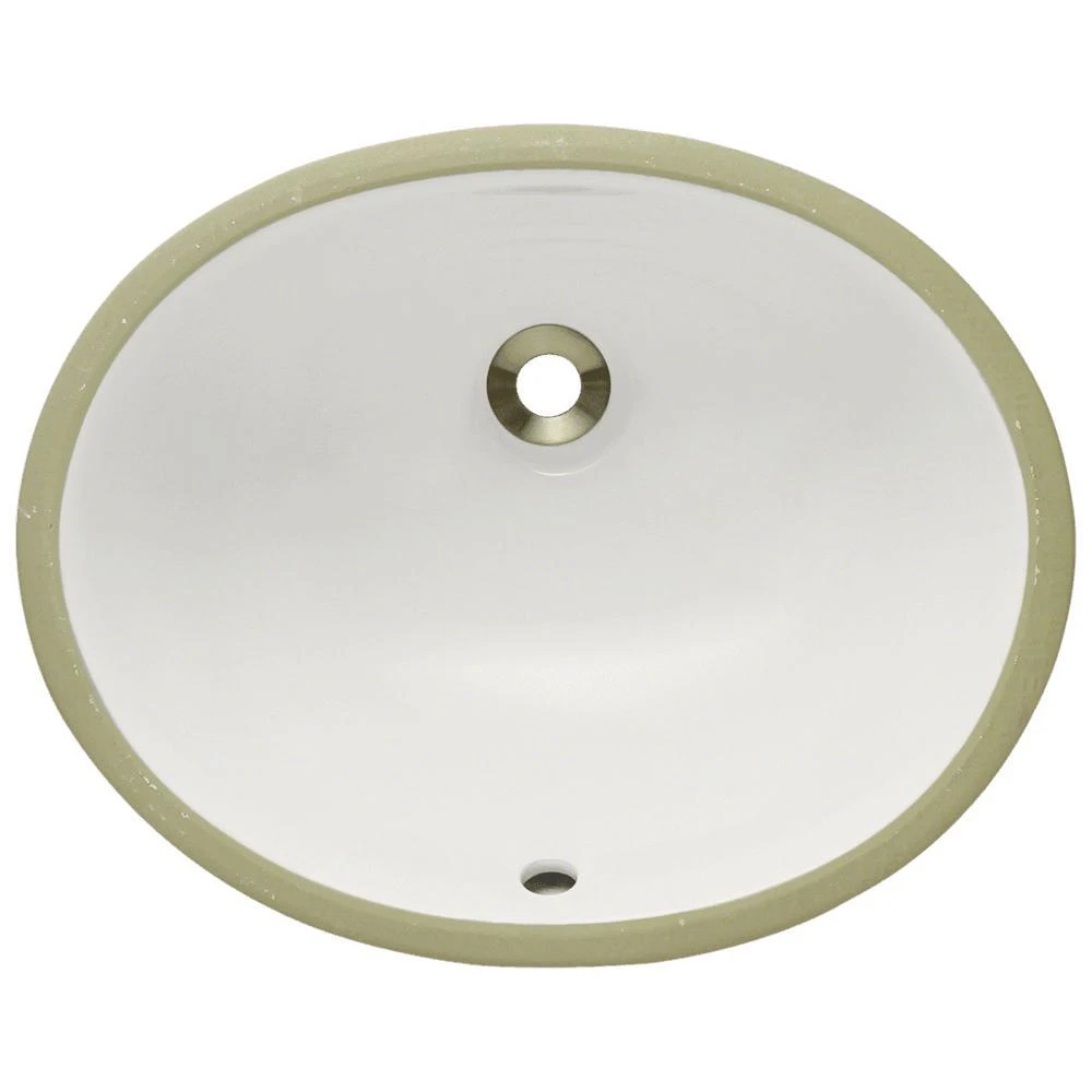 MR Direct Undermount Porcelain Bathroom Sink In White 9 MR Direct Undermount Porcelain Bathroom Sink In White - Image 7