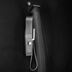39 In. 2-Jet Easy Connect Shower Panel System In Stainless Steel With Rainfall Waterfall Shower Head And Handheld Shower -Alliee Bath And Faucet Shop d30c2c2c5743820e4382daed029f53fd 1800x1800