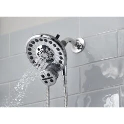 SideKick Two-in-One 5-Spray Dual Showerhead And Handheld Showerhead With Pause In Chrome -Alliee Bath And Faucet Shop d4142b7b3502582f3ecf4623ec833f86 1800x1800
