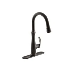 Bellera Single-Handle Pull-Down Sprayer Kitchen Faucet With DockNetik And Sweep Spray In Oil-Rubbed Bronze