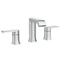 Genta 8 In. Widespread 2-Handle Bathroom Faucet In Chrome