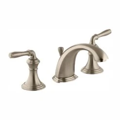Devonshire 8 In. Widespread 2-Handle Low-Arc Bathroom Faucet In Vibrant Polished Brass -Alliee Bath And Faucet Shop d942e6e280c7e40f585775ceef658577 1800x1800