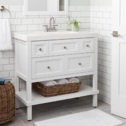 Dorset 4 In. Centerset 2-Handle High-Arc Bathroom Faucet In Brushed Nickel -Alliee Bath And Faucet Shop da0a12911f5b8f727bc799451404933c 1800x1800