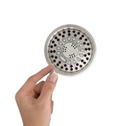 5-Spray 3.8 In. Single Wall Mount Low Flow Fixed Shower Head In Brushed Nickel -Alliee Bath And Faucet Shop dc6f04a36863282b2cd69dd89f79b0ed 1800x1800