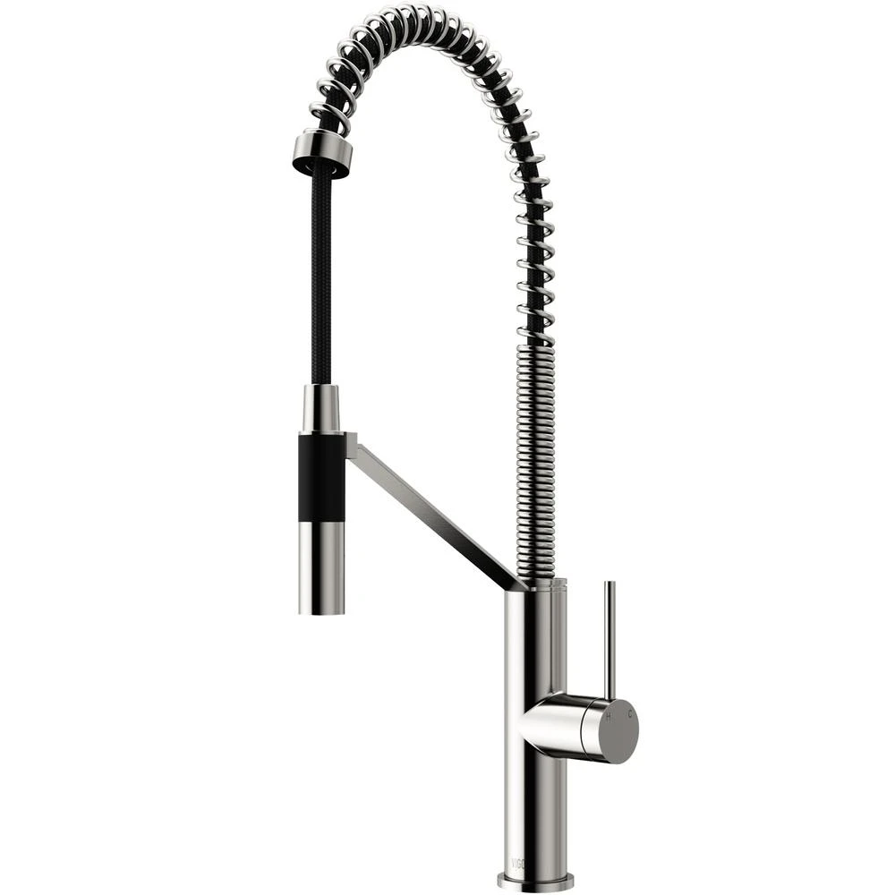 Livingston Single-Handle Pull-Down Sprayer Kitchen Faucet In Matte Black 6 Livingston Single-Handle Pull-Down Sprayer Kitchen Faucet In Matte Black - Image 4