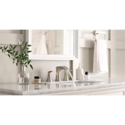 Brea 8 In. Widespread 2-Handle Waterfall Bathroom Faucet In Brushed Nickel -Alliee Bath And Faucet Shop e0c570d590f43a39ef9576dac8f0cb80 1800x1800