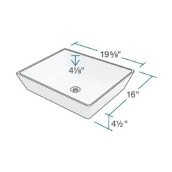 MR Direct Porcelain Vessel Sink In White With 731 Faucet And Pop-Up Drain In Brushed Nickel -Alliee Bath And Faucet Shop eaf47695087d7c239acbae9186e682cb 1800x1800