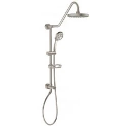 Kauai III 3-Spray Handshower And Showerhead Combo Kit In Brushed Nickel