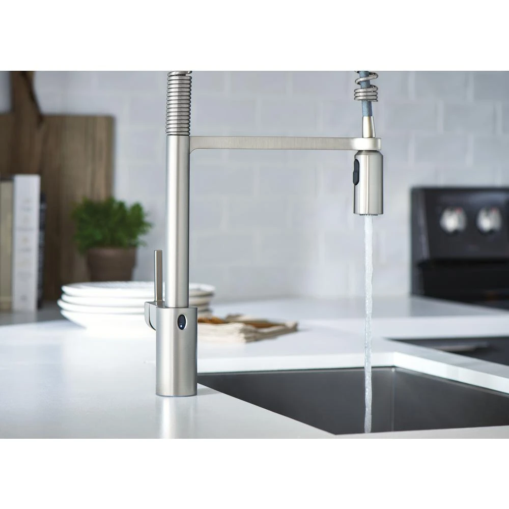 Align Touchless Single-Handle Pull-Down Sprayer Kitchen Faucet With MotionSense Wave And Spring In Spot Resist Stainless 10 Align Touchless Single-Handle Pull-Down Sprayer Kitchen Faucet With MotionSense Wave And Spring In Spot Resist Stainless - Image 8