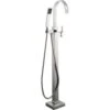 Farrington Single-Handle Freestanding Floor Mount Tub Faucet With Handheld Handshower In Chrome -Alliee Bath And Faucet Shop ebf8e4c67d724f5f54f1ce1ea2ae027f 1800x1800