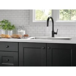 Trinsic Single-Handle Pull-Down Sprayer Kitchen Faucet With MagnaTite Docking In Matte Black 26 Trinsic Single-Handle Pull-Down Sprayer Kitchen Faucet With MagnaTite Docking In Matte Black -Alliee Bath And Faucet Shop edb1add7ad18dfb5e00aa03489a5bfa3 1800x1800
