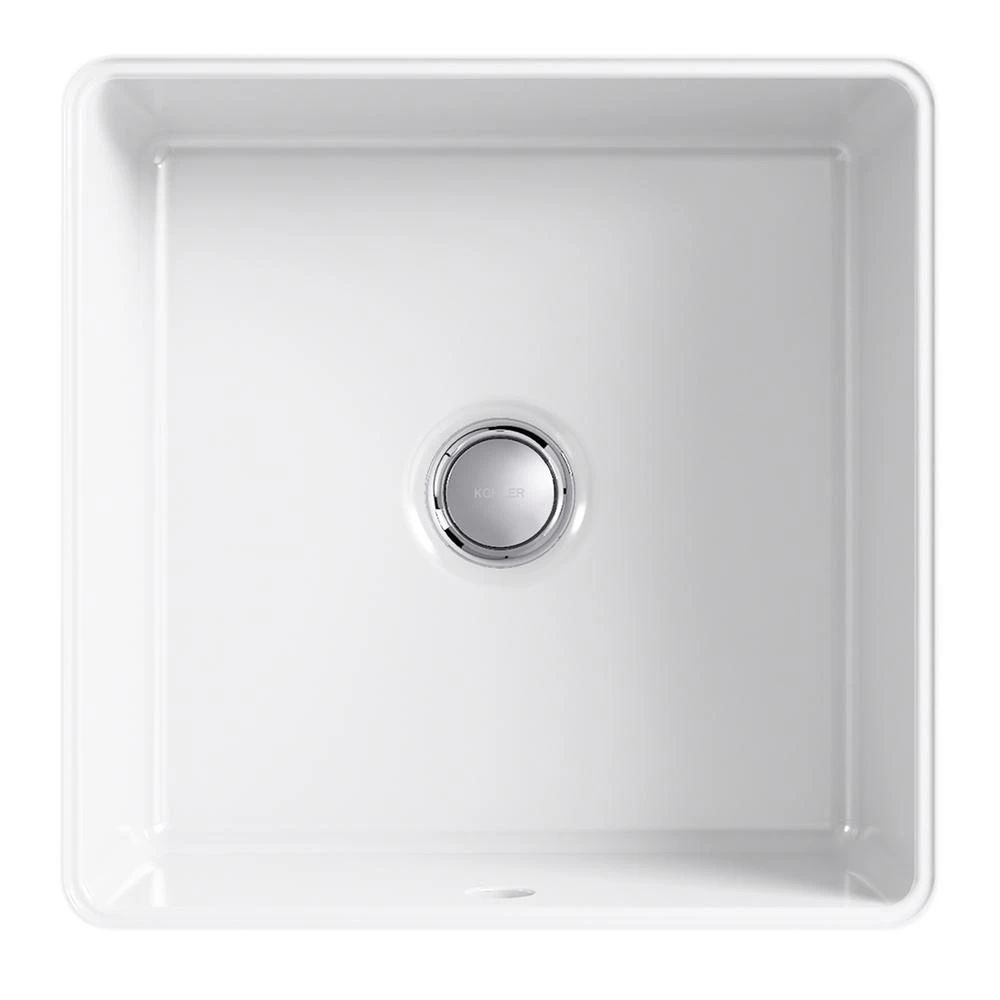 KOHLER Verticyl Undermount Bathroom Sink In White 4 KOHLER Verticyl Undermount Bathroom Sink In White - Image 2