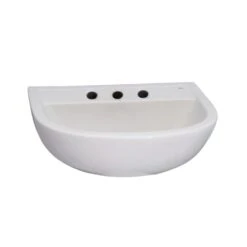 Barclay Products Compact 450 Wall-Hung Bathroom Sink In White 13 Barclay Products Compact 450 Wall-Hung Bathroom Sink In White -Alliee Bath And Faucet Shop ee93fe2efcd9cfbc560e82d8bb66ea1d 1800x1800