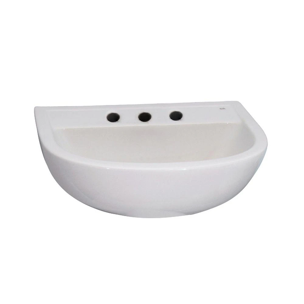 Barclay Products Compact 450 Wall-Hung Bathroom Sink In White 8 Barclay Products Compact 450 Wall-Hung Bathroom Sink In White - Image 6