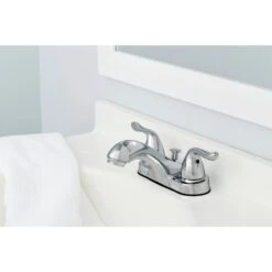 Constructor 4 In. Centerset 2-Handle Bathroom Faucet In Chrome -Alliee Bath And Faucet Shop efa028fa6cc7d844f4b61bc6c77d6864 1800x1800