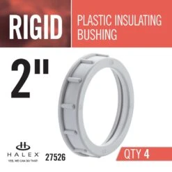 2 In. Rigid Plastic Insulated Bushing (4-Pack) -Alliee Bath And Faucet Shop f109c2469a7e351724af3d25b4464e38 1800x1800