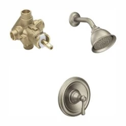 Kingsley Single-Handle 1-Spray Posi-Temp Eco-Performance Shower Faucet Trim Kit In Chrome (Valve Included) -Alliee Bath And Faucet Shop f19b4d7bb2eaee123e5edb7d1e6ec933 1800x1800