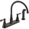 Porter 2-Handle Standard Kitchen Faucet With Side Sprayer In Oil Rubbed Bronze -Alliee Bath And Faucet Shop f25531a2b3ce193047051db4bf5f35cc 1800x1800