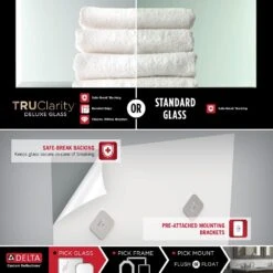 28 In. W X 36 In. H (M1) Framed Rectangular Standard Glass Bathroom Vanity Mirror In Matte White -Alliee Bath And Faucet Shop f59d7941108085c42a8849d32e9eb38b ab5df381 9cf3 4187 b33b c6b8e6899092 1800x1800