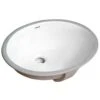 Boyel Living 13 In. X 11 In. Bathroom Ceramic Sink Oval Lavatory Undercounter In White, -Alliee Bath And Faucet Shop f7cb979ab4f954ed47ac37aeda83d174 1800x1800