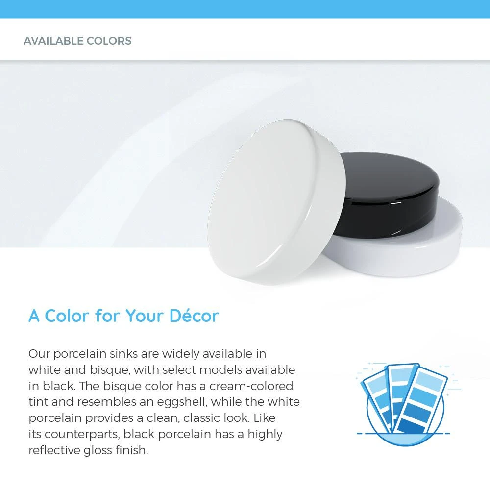 MR Direct Undermount Porcelain Bathroom Sink In White 5 MR Direct Undermount Porcelain Bathroom Sink In White - Image 3