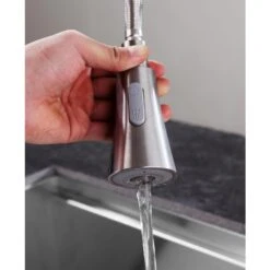 Carriage Single Handle Standard Kitchen Faucet In Brushed Nickel -Alliee Bath And Faucet Shop f8fabab1a4dbc1d007a40a15f2ad9858 1800x1800