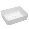 LORDEAR 19 In. X 15 In. Modern Bathroom Rectangle Above In White Porcelain Ceramic Vessel Vanity Sink Art Basin -Alliee Bath And Faucet Shop f944bdf9731d60cfdd32588c83332700 1800x1800