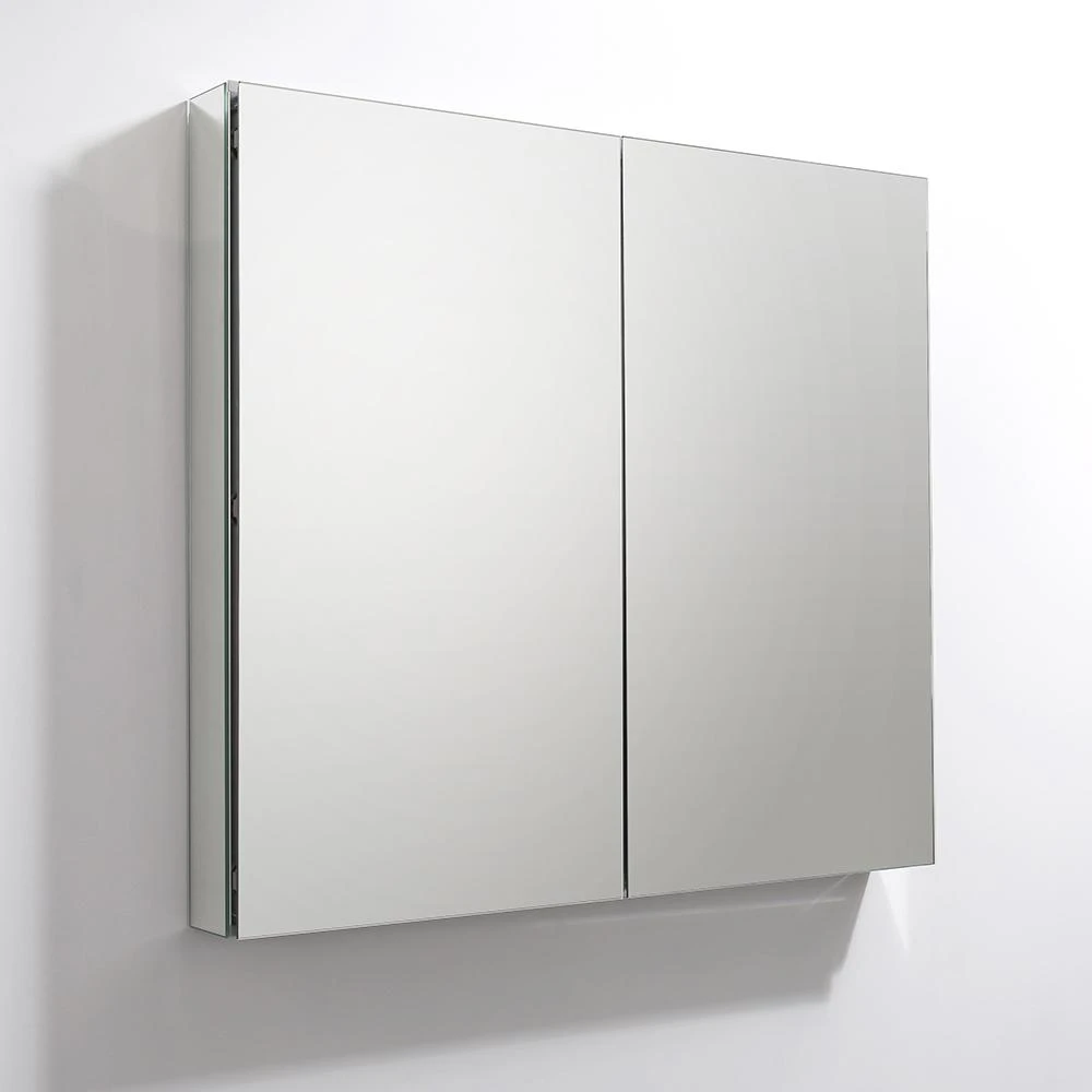 39.50 In. W X 36 In. H X 5 In. D Frameless Recessed Or Surface-Mount Bathroom Medicine Cabinet 4 39.50 In. W X 36 In. H X 5 In. D Frameless Recessed Or Surface-Mount Bathroom Medicine Cabinet - Image 2