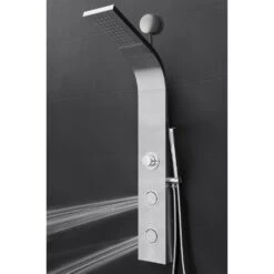 39 In. 2-Jet Easy Connect Shower Panel System In Stainless Steel With Rainfall Waterfall Shower Head And Shower Wand -Alliee Bath And Faucet Shop fb93368dd2964bd37ebbf5ad8e4980f1 1800x1800