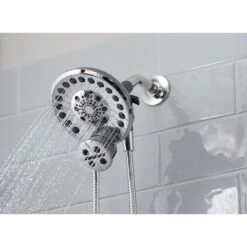 SideKick Two-in-One 5-Spray Dual Showerhead And Handheld Showerhead With Pause In Chrome -Alliee Bath And Faucet Shop fd5559a744786c2357a2035a7a49803e 1800x1800