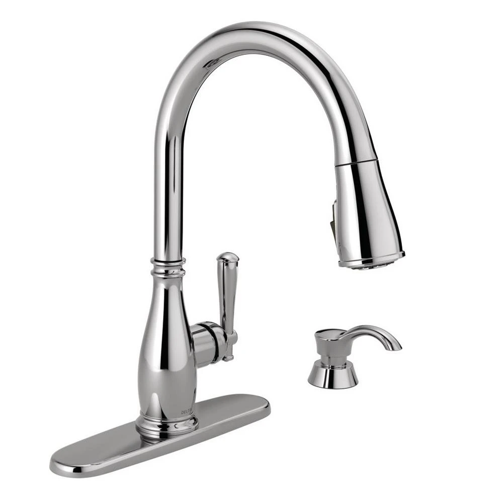 Charmaine Single-Handle Pull-Down Sprayer Kitchen Faucet With Touch2O And ShieldSpray Technologies In Venetian Bronze 20 Charmaine Single-Handle Pull-Down Sprayer Kitchen Faucet With Touch2O And ShieldSpray Technologies In Venetian Bronze - Image 18